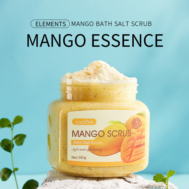 Fruit Bath Salt Scrub Cream Exfoliating Body Care Fruit Bath Salt Scrub Cream Exfoliating Body Care